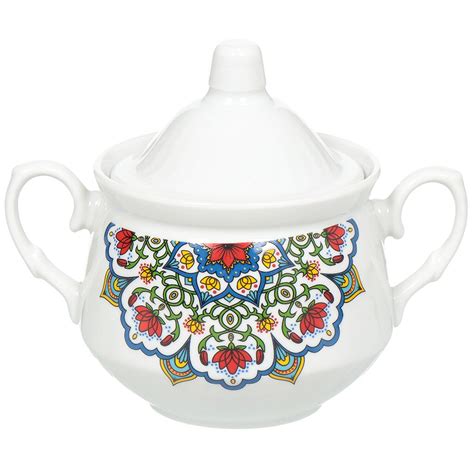 Сахарница 450 мл, фарфор, Добрушский фарфоровый завод, Кирмаш ...