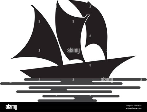 Sailing Ship Icon Vector Illustration Symbol Design Stock Vector Image