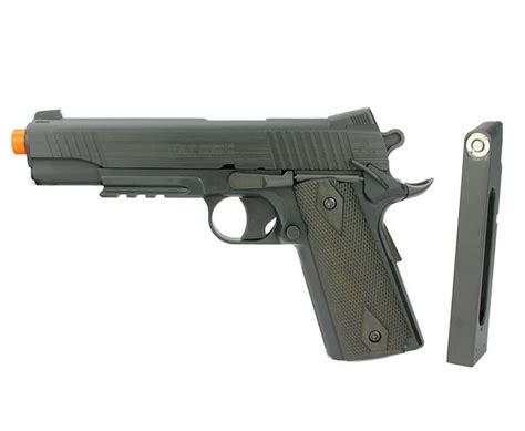 PISTOLA DE AIRSOFT COLT 1911 CO2 SLIDE FIXO METAL CYBERGUN