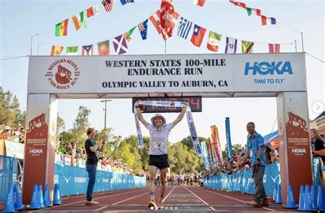 Western States Endurance Run Tom Evans Et Courntey Dauwalter Raflent