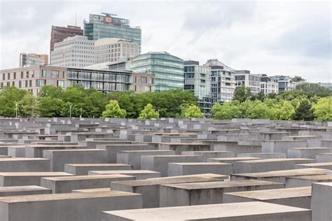 Memorial Del Holocausto Berl N Alemania Foto Premium