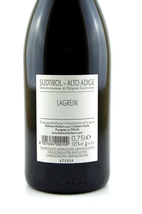 Lagrein Riserva Lareith 2020 13 5 Vol Kellerei Kaltern Karada