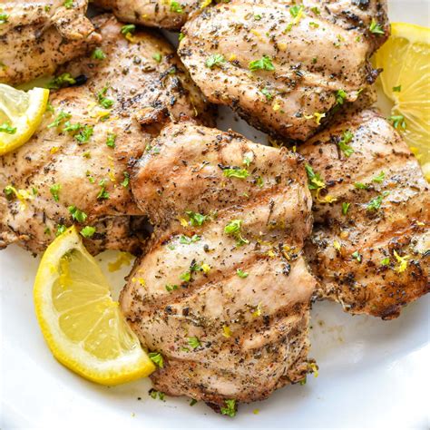 Low Fodmap Italian Marinated Grilled Chicken Thighs Keto Paleo