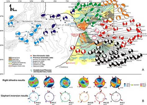 A Simplified Geological Map And Bathymetry Of The Gibraltar Tectonic