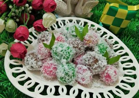 Resep Klepon Ketan Gula Merah kenyal tanpa kapur sirih oleh 李安娜