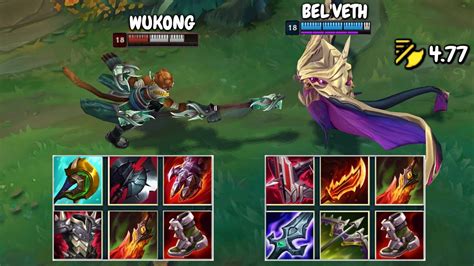 BEL VETH Vs WUKONG FULL BUILD FIGHTS Best Pentakills YouTube