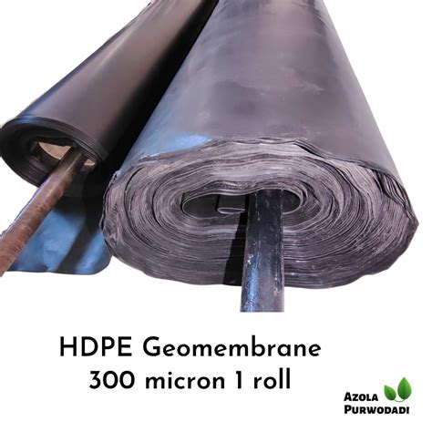 Jual HDPE Geomembrane 300 Micron Lebar 7 Meter X Panjang 50 Meter 1