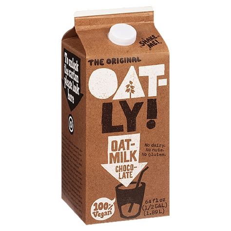 Oatly Chocolate Oatmilk 64 Fl Oz