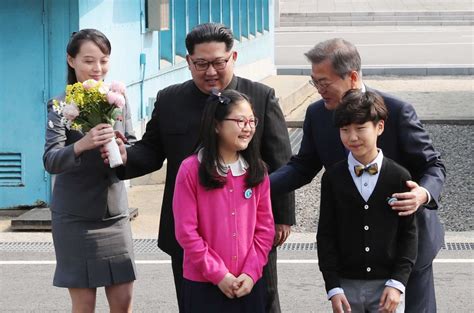 North Koreas Kim Yo Jong Kim Jong Uns Sister Blushed When She Heard