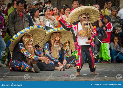 Festival Of The Virgin Of Guadalupe In Mexico City Editorial Stock ...