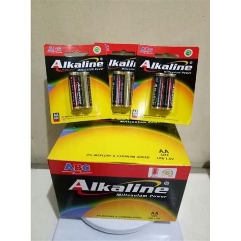 Jual Baterai Abc Alkaline A2 Aa A3 Aaa 1 5 Volt Shopee Indonesia