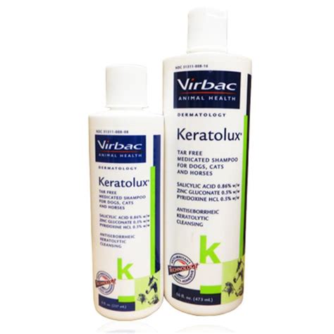 Keratolux Shampoo For Cats And Dogs Virbac Keratolux Shampoo