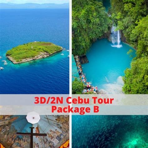 3D 2N Cebu Tour Package B City Tour Moalboal Badian WayPH