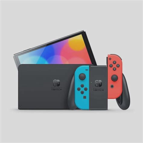 Console Nintendo Switch Tela Oled Polegadas Gb Neon Em Promo O