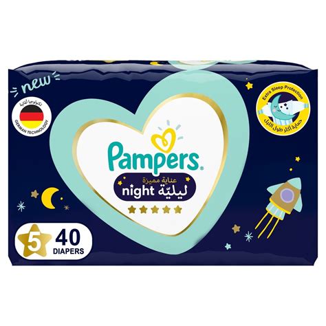 Pampers Premium Care Night Diapers Size 5 12 17kg 40pcs Online At Best