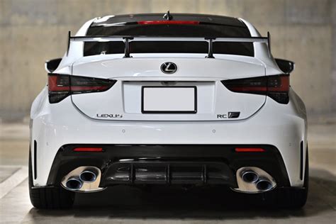 Lems 3P Aero Set Clear Coated Dry Carbon For Lexus RC F USC10 2020