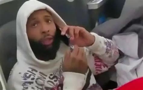 Watch Odell Beckham Jr Goes Viral For Fat Shaming Man While Getting