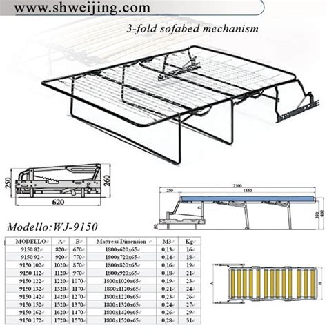 Three Fold Sofa Bed Mechanism Cabinets Matttroy