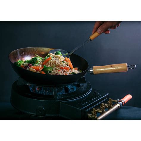 HOT WOK PRO gasbrænder kW inkl wokpande gasregulator og slange