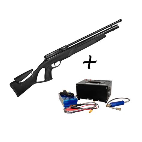 Carabina de Pressão PCP Coyote Black Cal 5 5mm Gamo Compressor