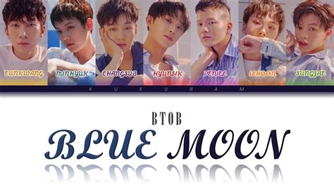 Btob 비투비 Blue Moon Color Coded Lyrics Youtube