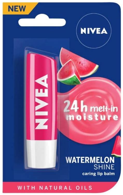 Nivea Shine Caring Lip Balm Watermelon Price In India Buy Nivea