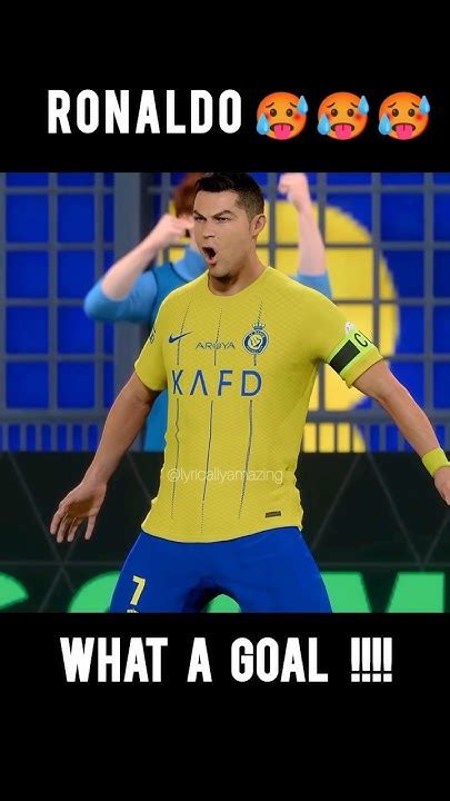 Ronaldo 🥵🥵🥵 What A Goal 🔥🔥football Reels Goals Gameplay Ronaldo