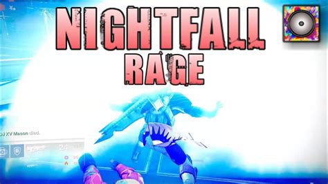 Destiny Nightfall Strike RAGE Try 1 YouTube