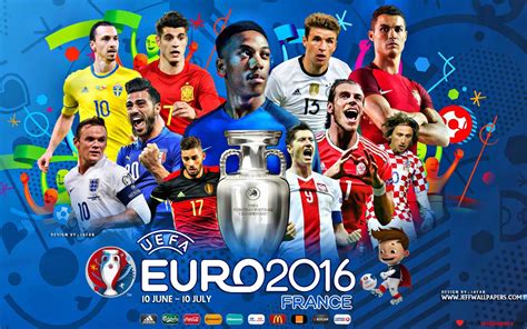 Football players from UEFA Euro 2016 teams - France 2016