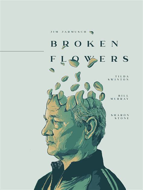 Broken Flowers Poster By Fourteenlab