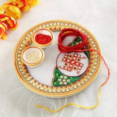 Rakhi Thali Decoration Ideas | Best Ways to Decorate Rakhi Thali