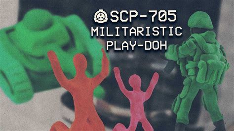 Scp 705 Miitarstic Play Doh Object Class Safe Metamorphic Toy