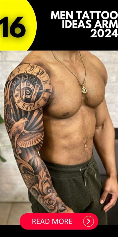 Discover Unique Men Tattoo Ideas Arm 2024 Half Sleeves Female