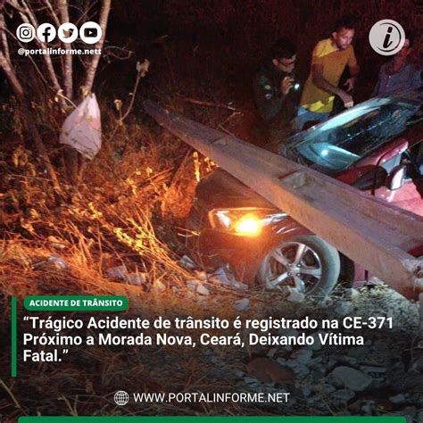 Trágico Acidente de trânsito é registrado na CE 371 Próximo a Morada