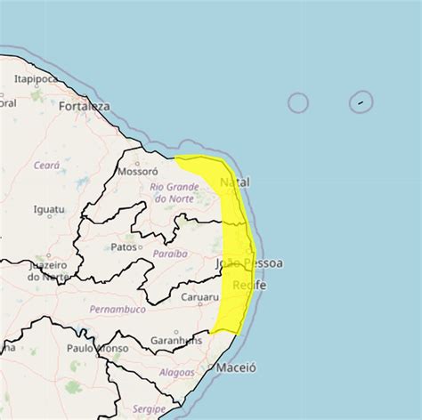 Inmet Alerta Para Chuvas Em Natal E Mais Cidades Do Rn Veja Lista