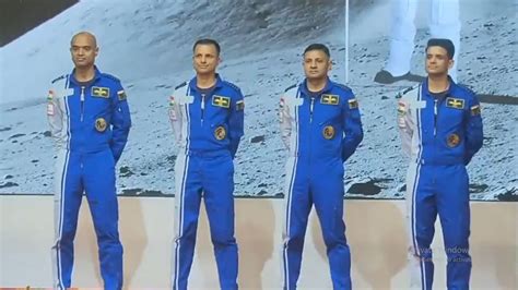 Gaganyaan Programme Who Are The 4 Astronauts Chosen For India S 1st