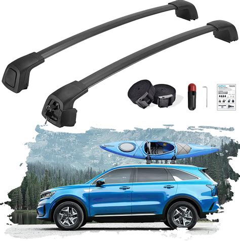 Cross Bars Roof Racks For Kia Sorento And Sorento Hybird And Sorento Plug In Hybrid 2021 2022 2023