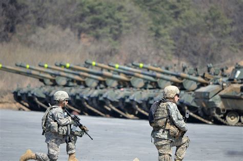 South Korea And The United States Begin Joint ‘foal Eagle Military Exercise