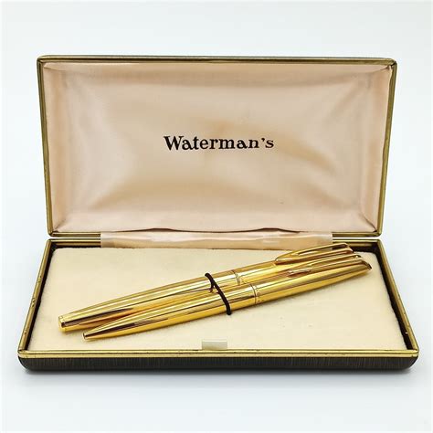 Waterman Conjunto Cf Fountain Pen Catawiki