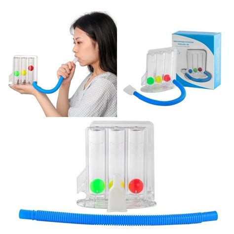 Lung Function Breathing Exerciser Balls Breathing Trainer Vital