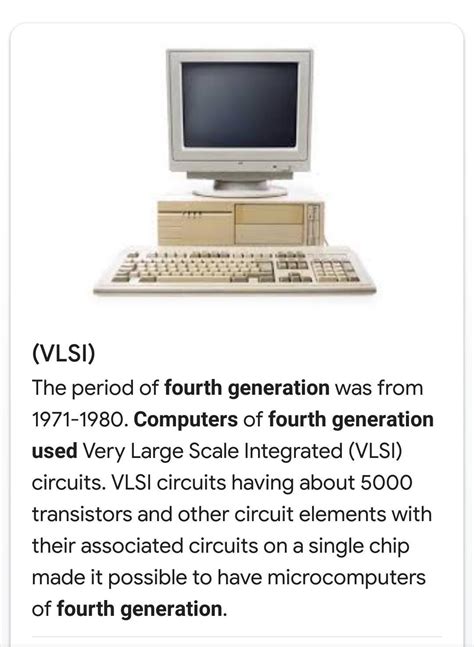 What Was The Mainly Technology Used In Fourthgeneration Computers