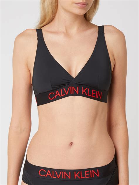 Calvin Klein Underwear Plus Plus Size Bikini Oberteil Mit Verstellbaren