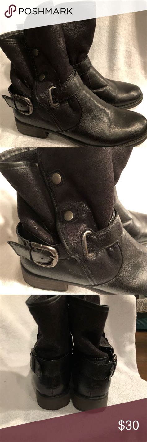 Bear Trap Black Leather Boots Black Leather Boots Leather Leather Boots