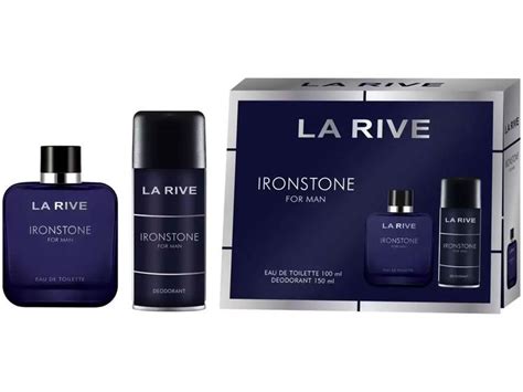 Kit La Rive Ironstone For Man Edt 100ml Deodorant 150ml Kit De