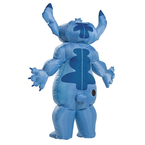 Disney Lilo And Stitch Inflatable Costume For Kids Blue Jumpsuit In