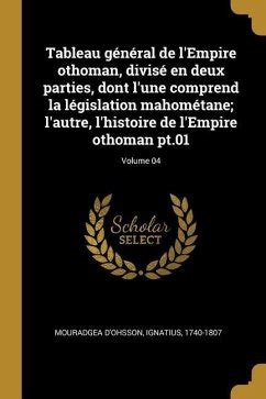 Tableau G N Ral De L Empire Othoman Divis En Deux Parties Dont L Une