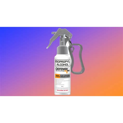 Defensil Antibacterial Isopropyl Alcohol Solution W Trig Spray