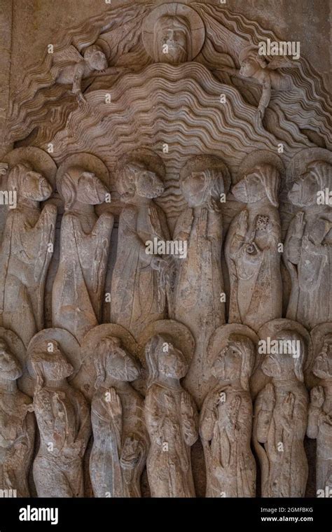 Relieve de Pentecostés siglo XI primer Maestro claustro de Santo