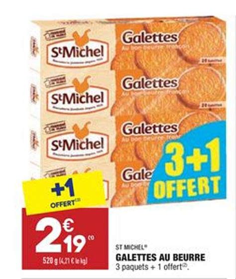 Promo Galettes Au Beurre St Michel Chez Aldi ICatalogue Fr