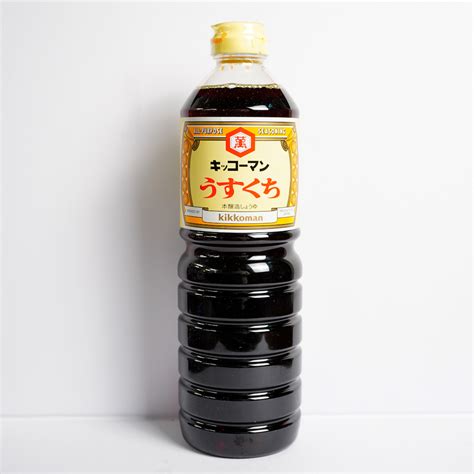 Kikkoman Light Soy Sauce 1L ITEMS WASO Japanese Food Grocery